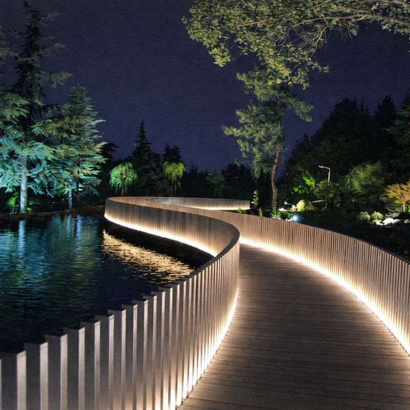 LED Lighting - Outdoor Lights - Led Strip Lights Dotless (15M) Long Run No Voltage Drop 10w/m COB Medium Brightness (4000K Cool White - IP65)
