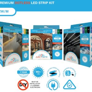 LED Lighting - Led Strip Lights DOTLESS COB Kits (12w)